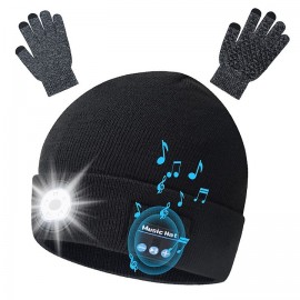 Black hat + Gloves (+US $1)